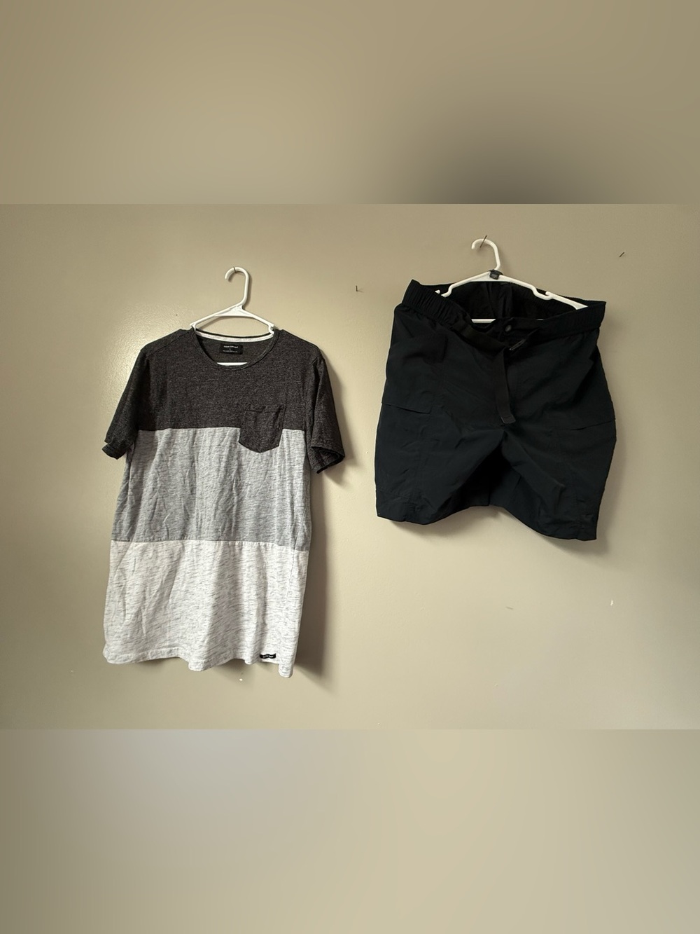 Ocean Current Men's Shirt and Eddie Bauer Shorts Set Mens Size L